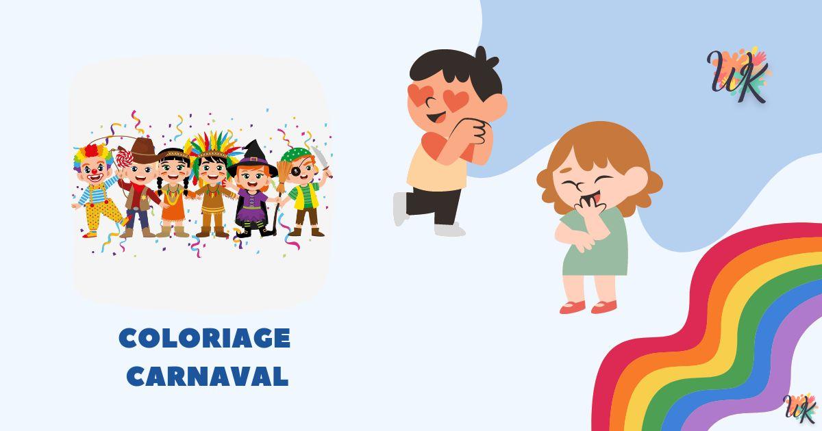 Coloriage Carnaval est joyeux et animé pour les enfants 3 Coloriage Carnaval est joyeux et animé pour les enfants