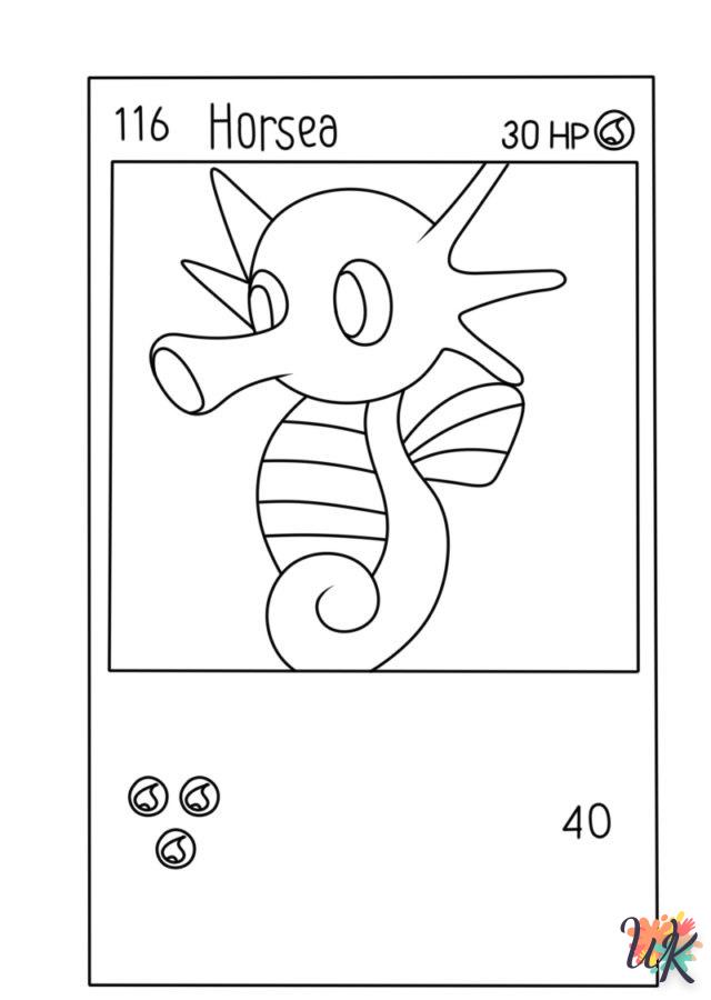 coloriage Cartes Pokemon  enfant à imprimer gratuit