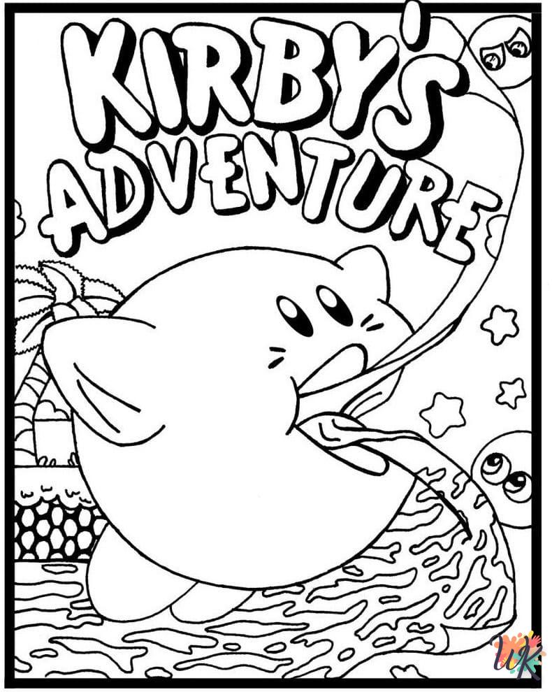 à imprimer coloriage Kirby