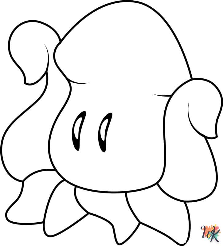 coloriage Kirby  pour enfants à télécharger