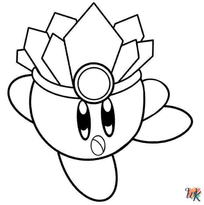 coloriage Kirby  à colorier en ligne