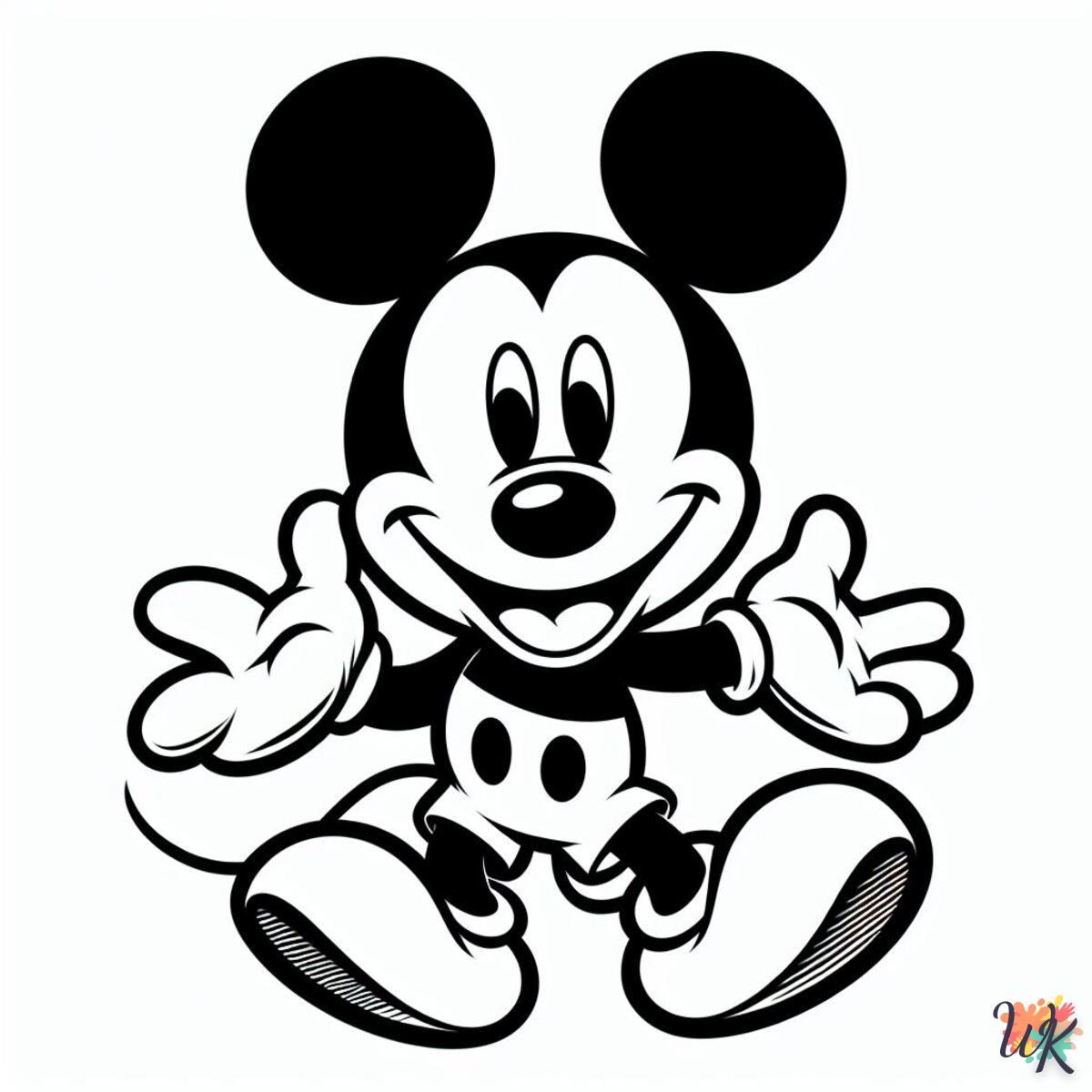 Pourquoi les enfants adorent colorier Mickey et Minnie _