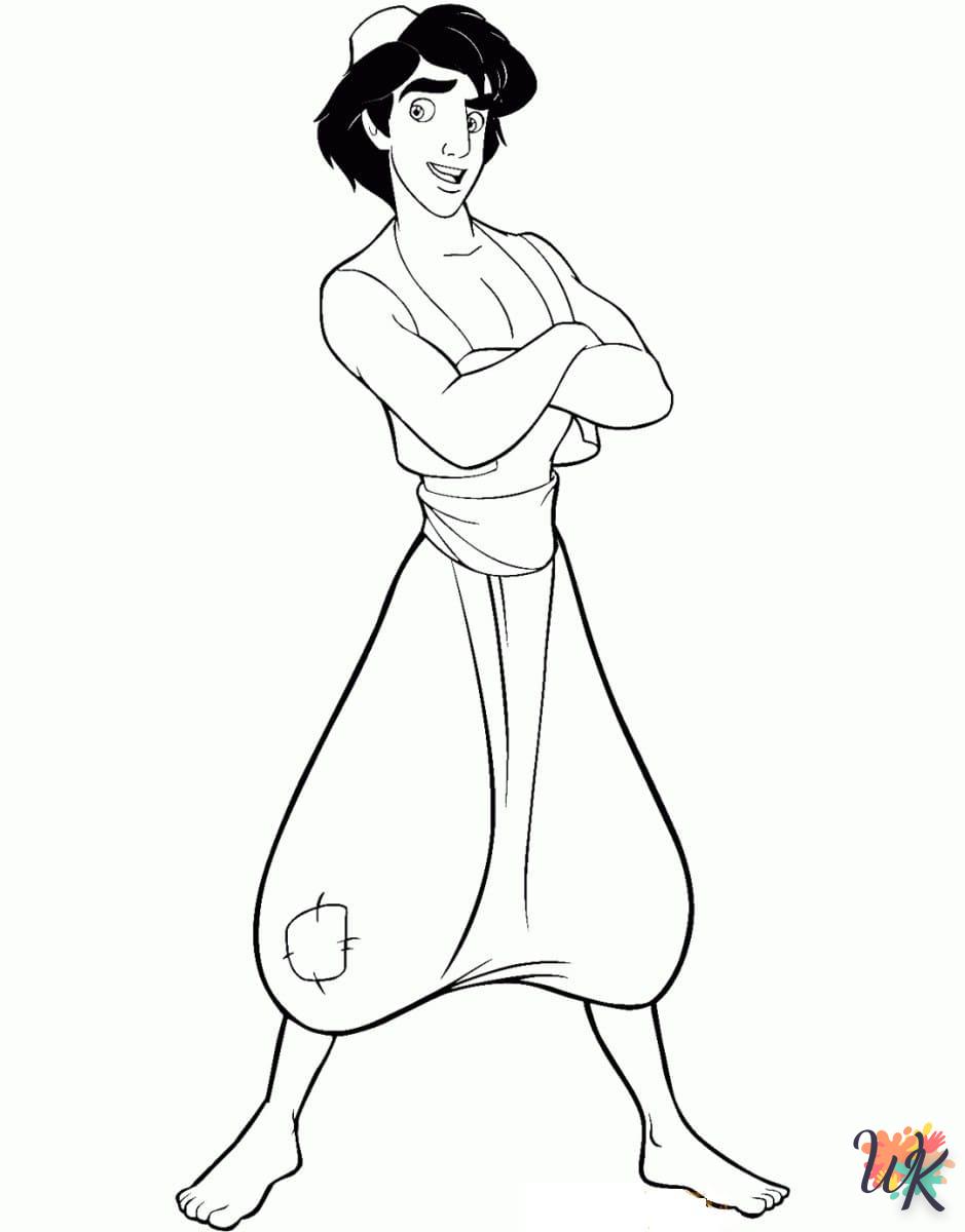 coloriage Aladdin  à colorier en ligne