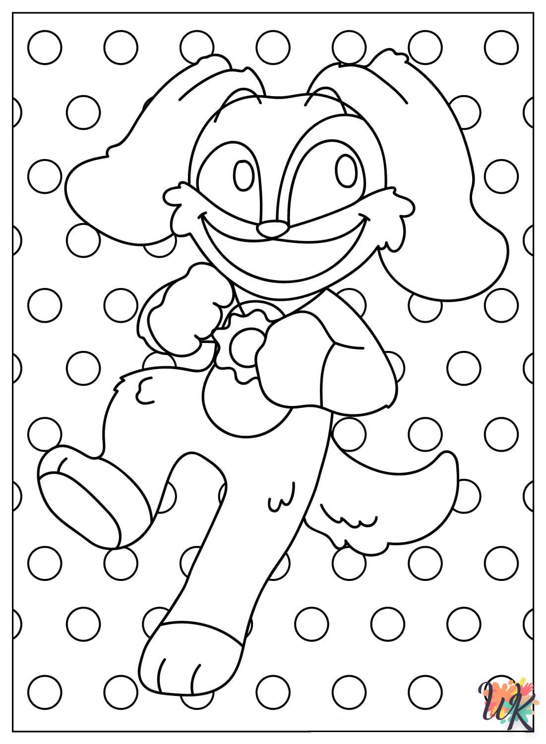 coloriage DogDay  pour enfant de 4 ans