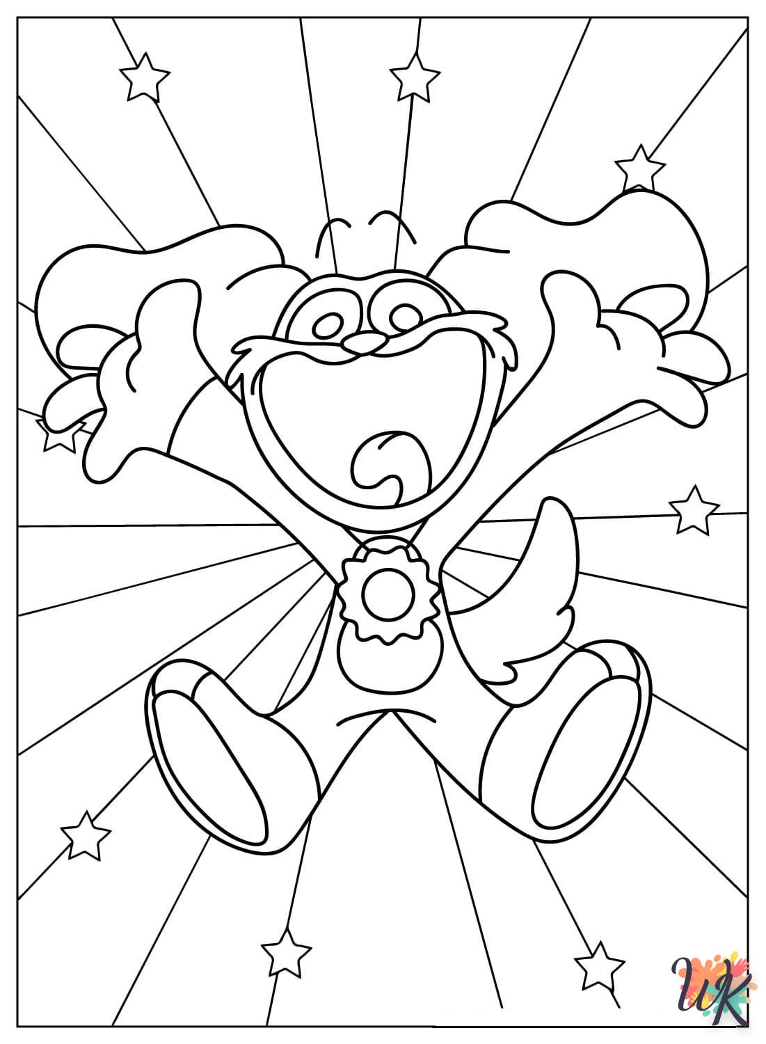 coloriage DogDay  enfant 2 ans a imprimer