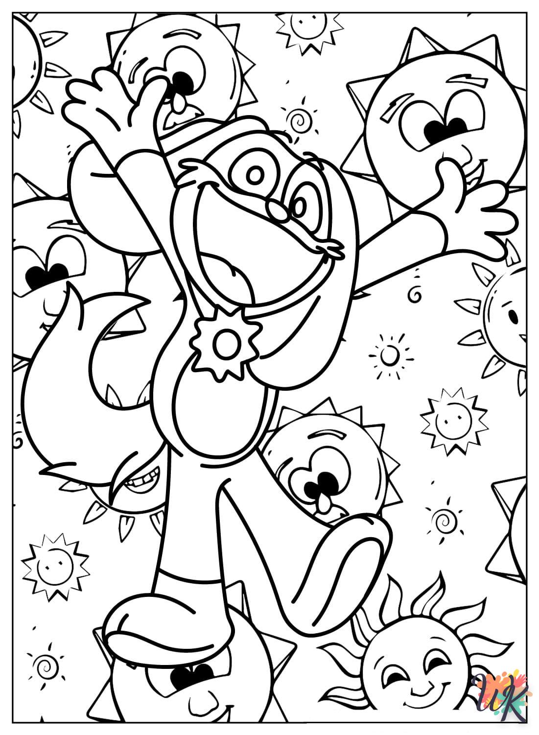 coloriage DogDay  enfant à imprimer gratuit