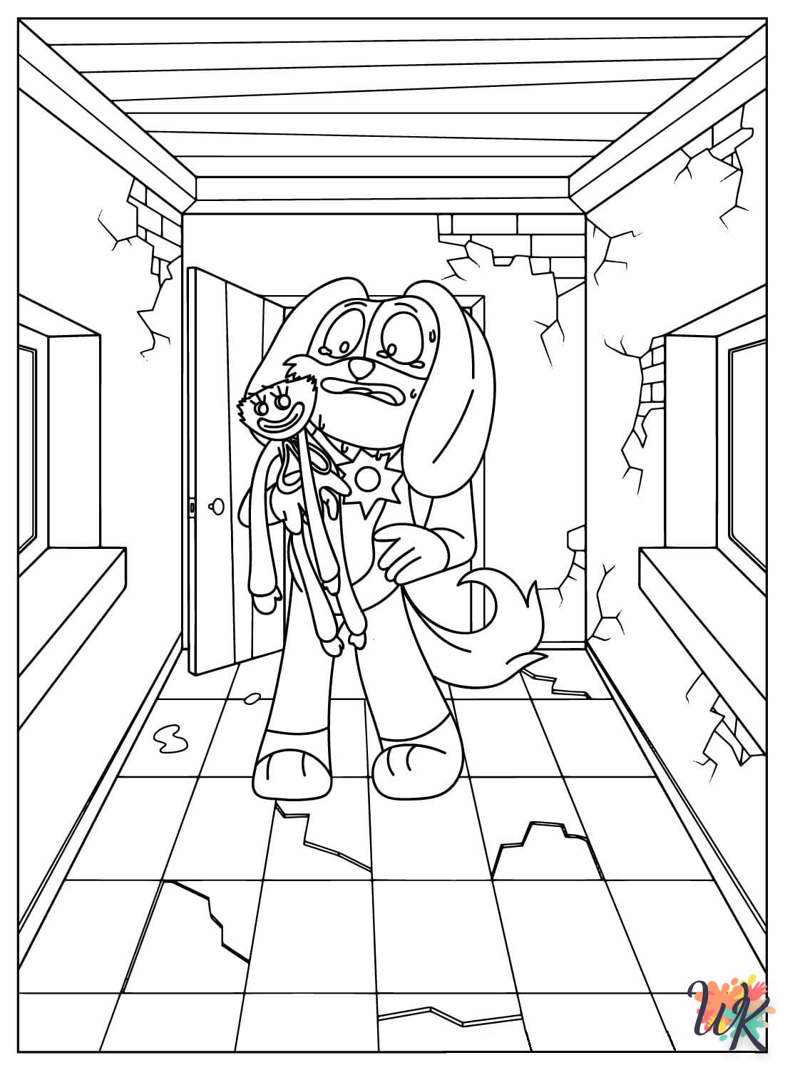 coloriage DogDay  d'enfant a imprimer