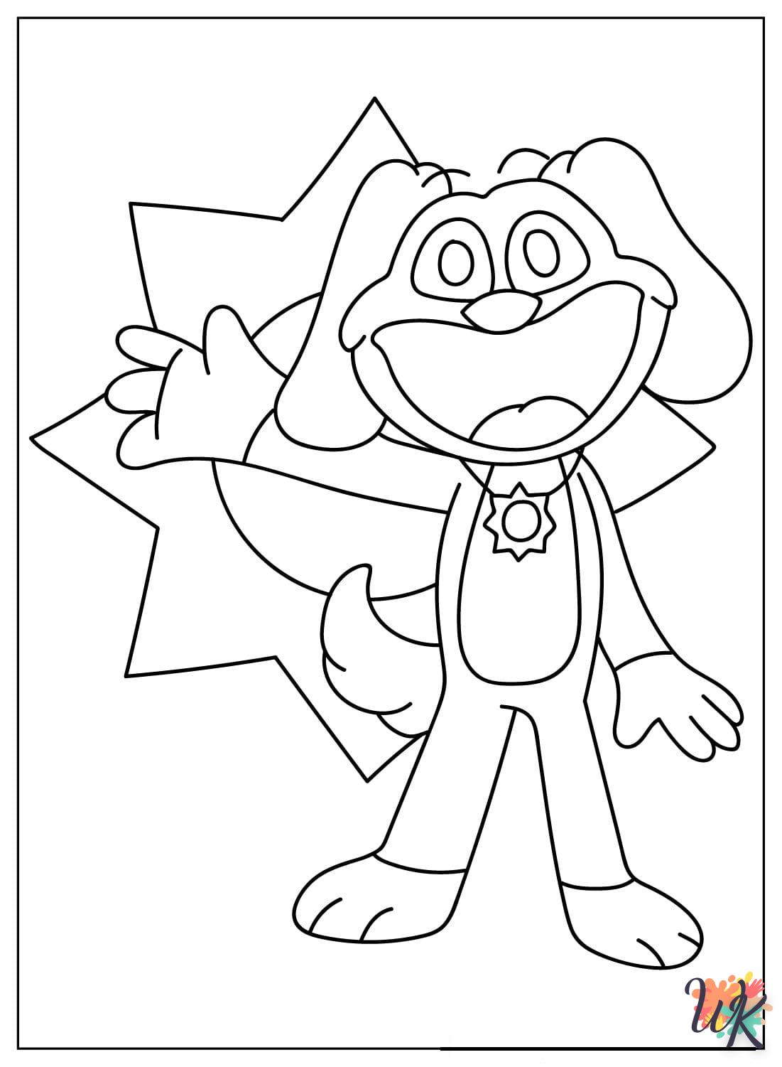 coloriage DogDay  bebe à imprimer gratuit