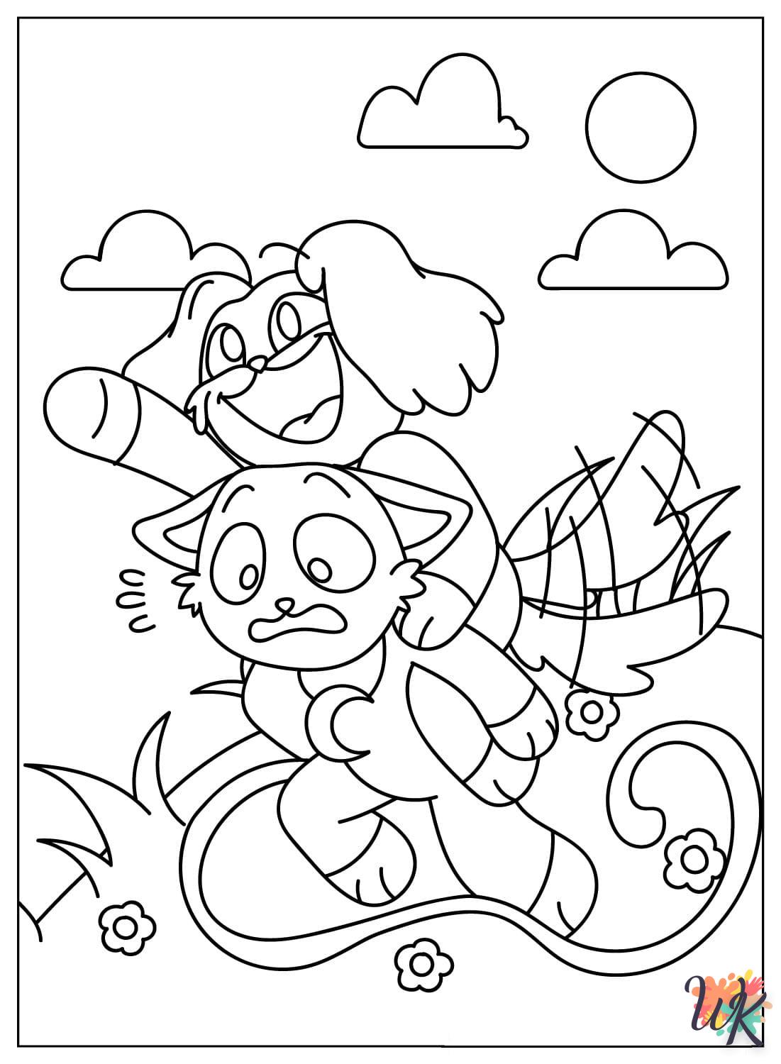 coloriage DogDay  animaux enfant a imprimer