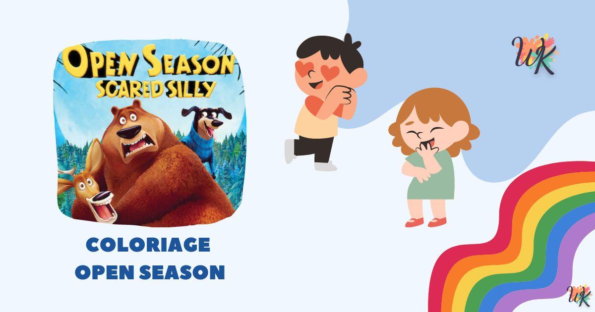 Coloriage Open Season téléchargement gratuit pour les enfant