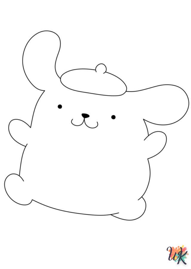 coloriage Pompompurin  pour enfant de 7 ans