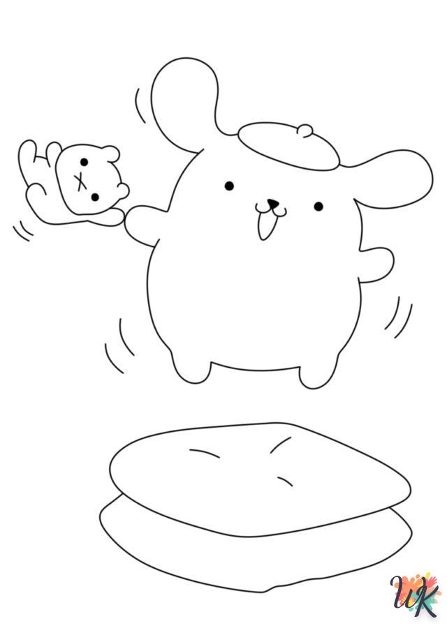 coloriage Pompompurin  en ligne à imprimer