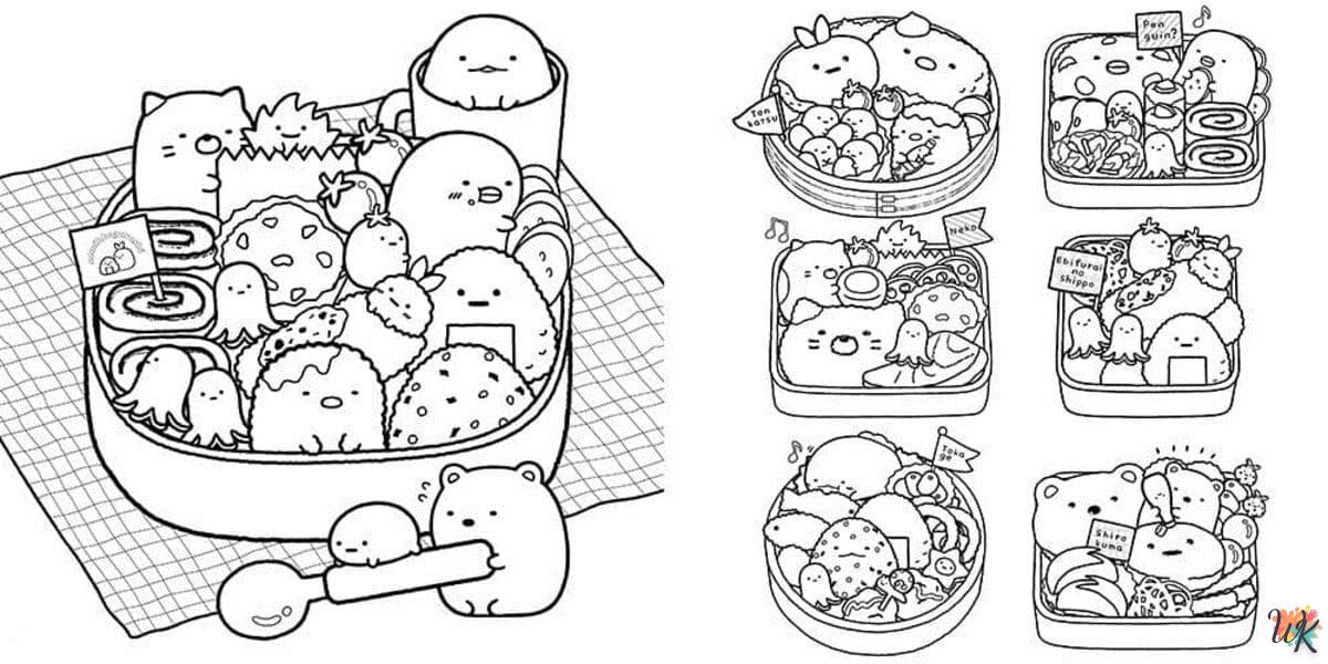 coloriage Sumikko Gurashi  à colorier en ligne gratuit