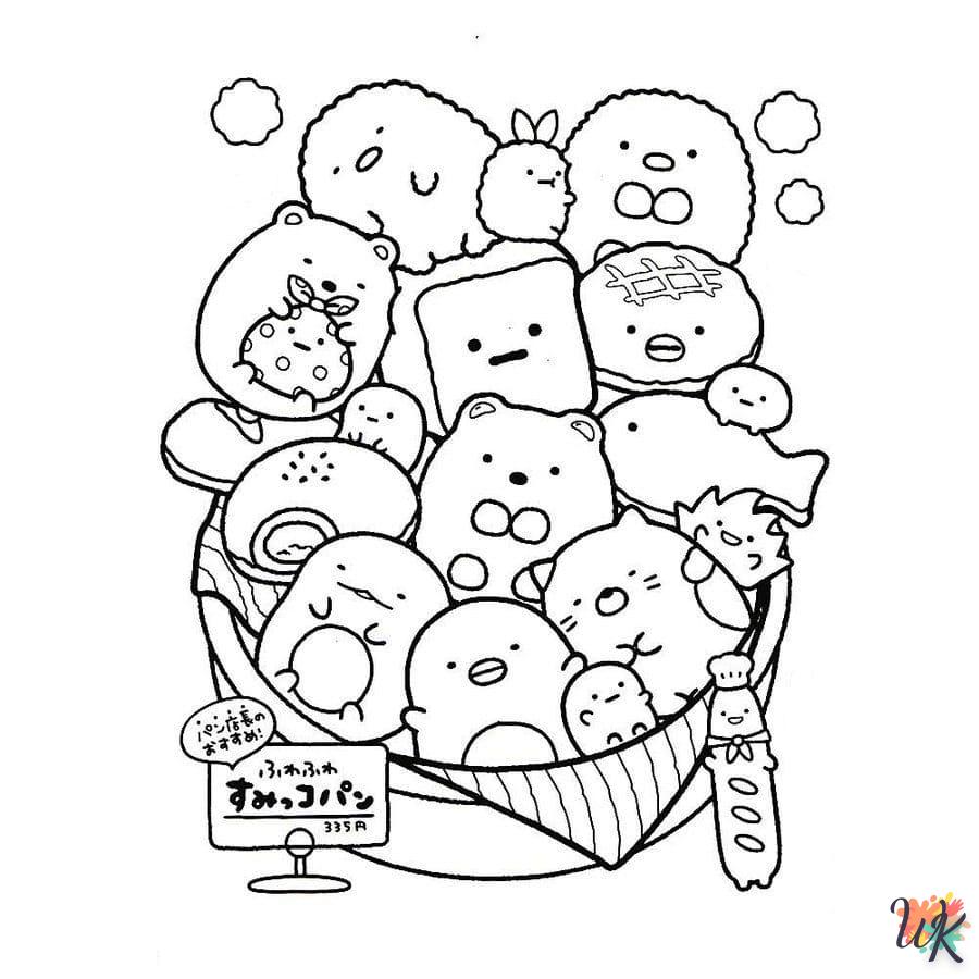 coloriage Sumikko Gurashi  à colorier en ligne