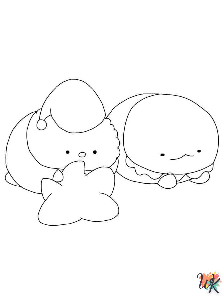 coloriage Sumikko Gurashi  bebe à imprimer