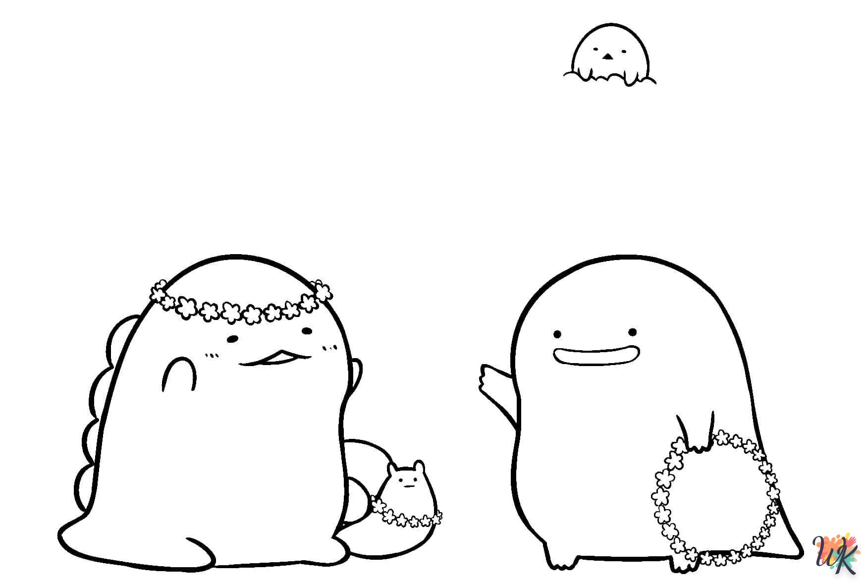 coloriage Sumikko Gurashi  en ligne adulte gratuit