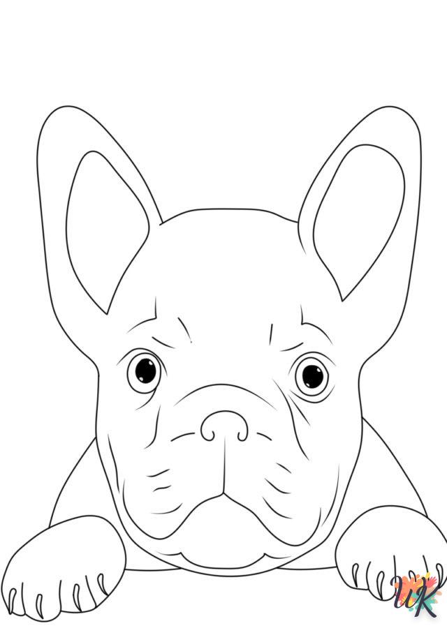 coloriage Chien  pour enfants à télécharger