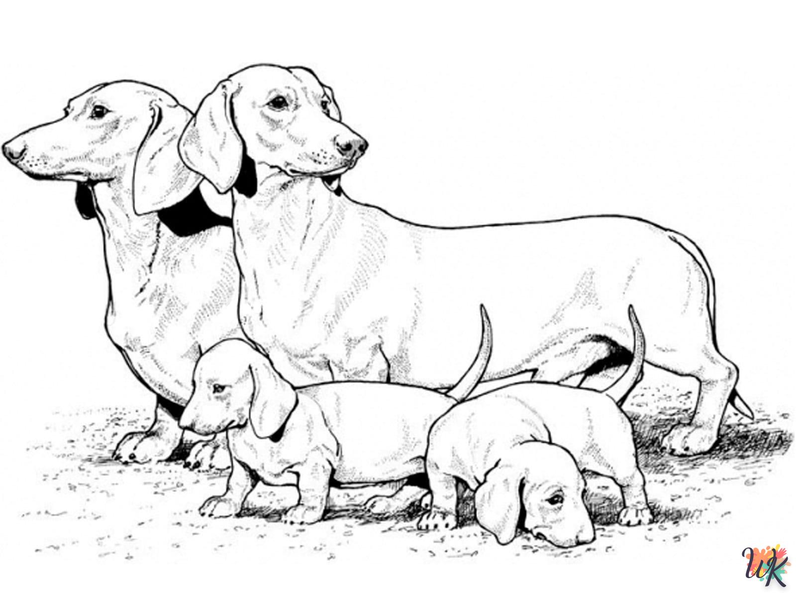 imprimer coloriage Chien