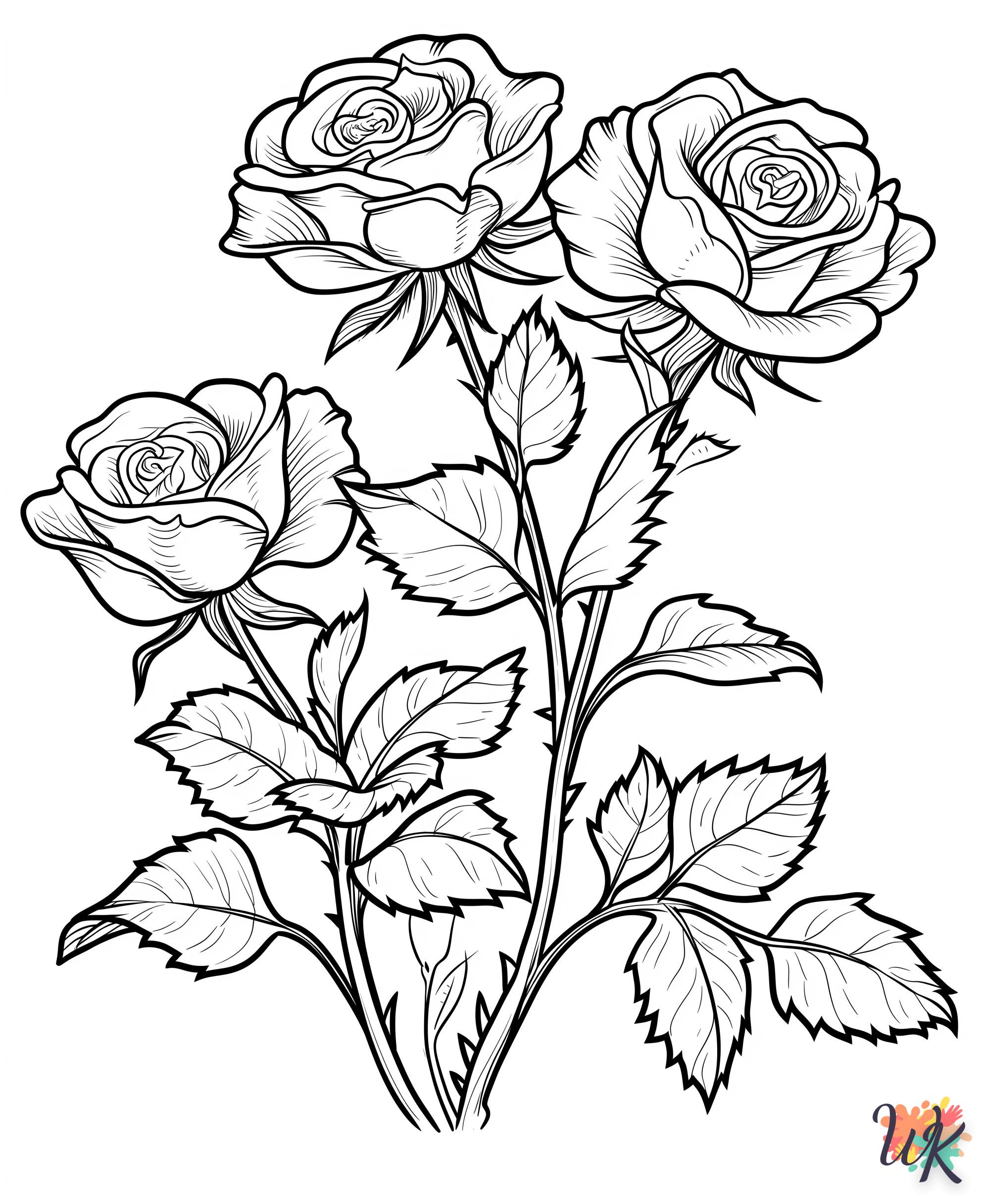 coloriage Fleurs  en ligne gratuit