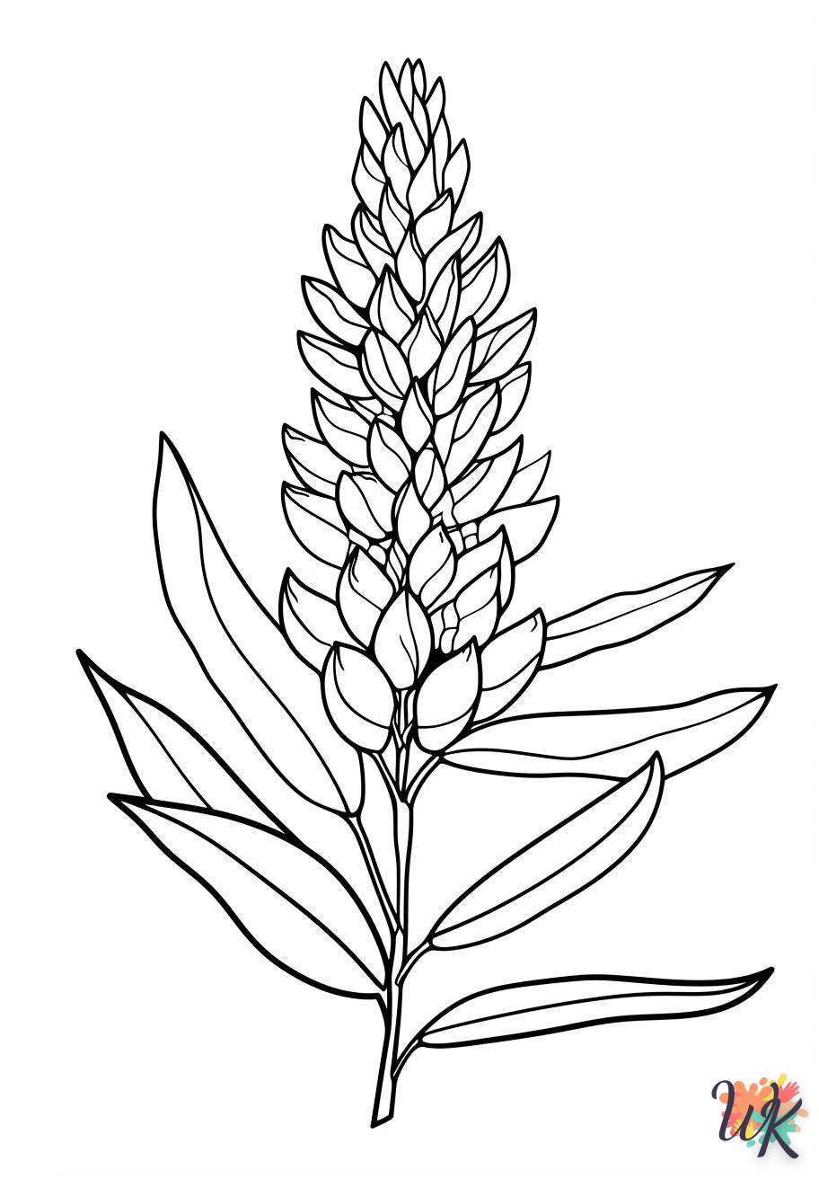 coloriage Fleurs  pour enfant à imprimer