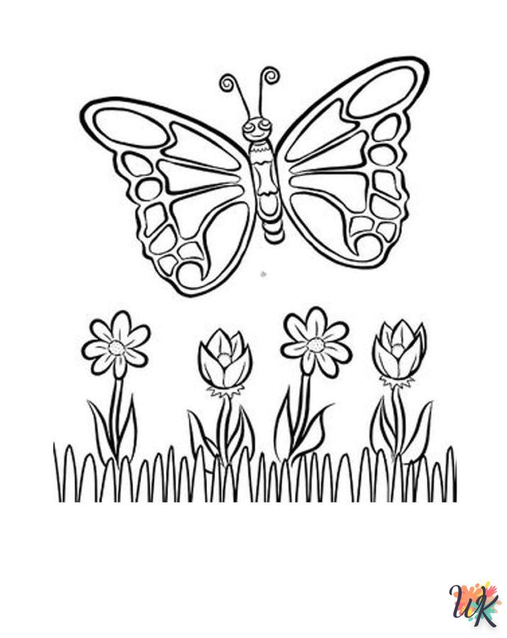 coloriage Fleurs  gratuit a imprimer