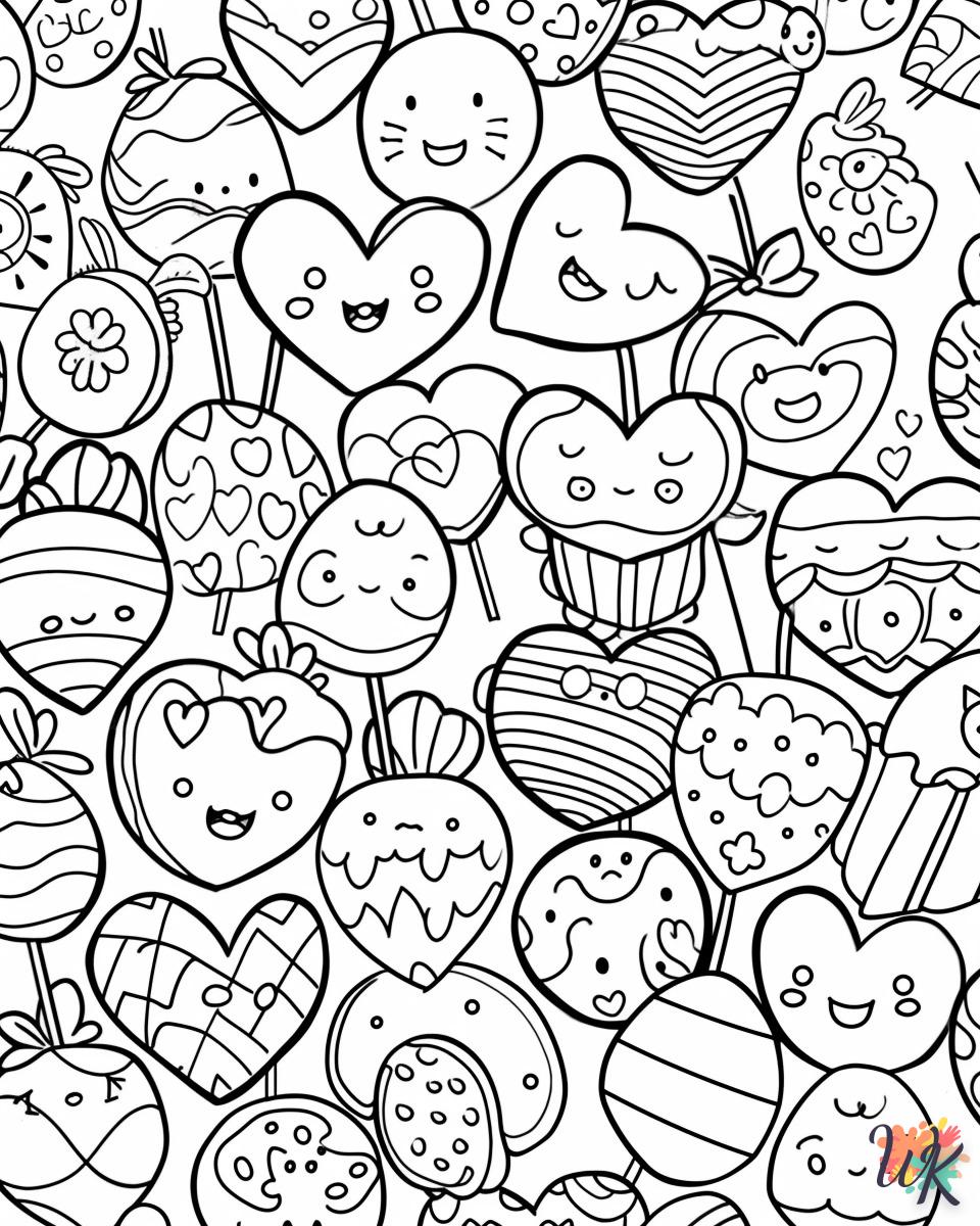 coloriage Kawaii  à colorier en ligne