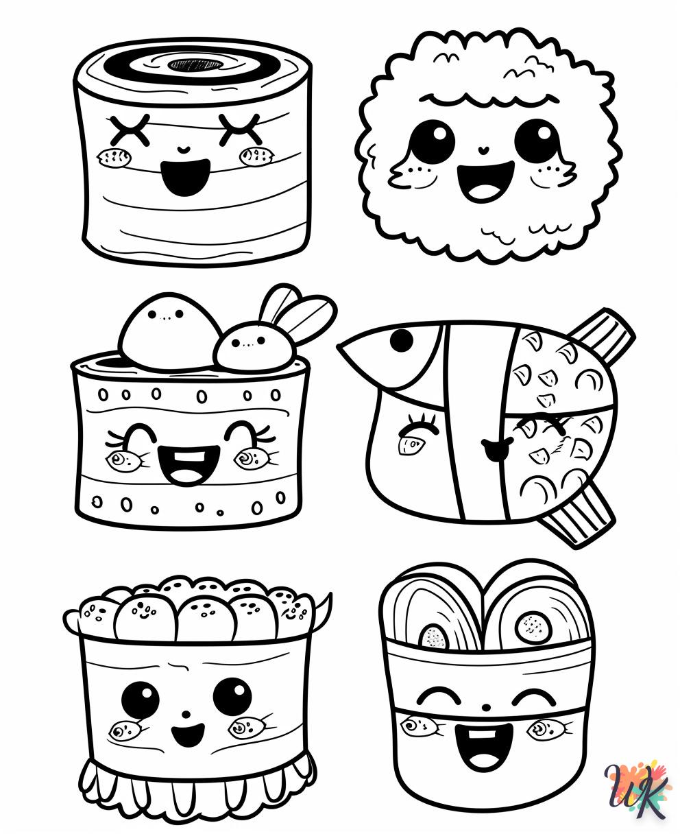 coloriage Kawaii  en ligne gratuit