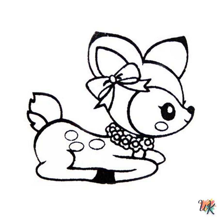 coloriage Kawaii  a colorier en ligne gratuitement