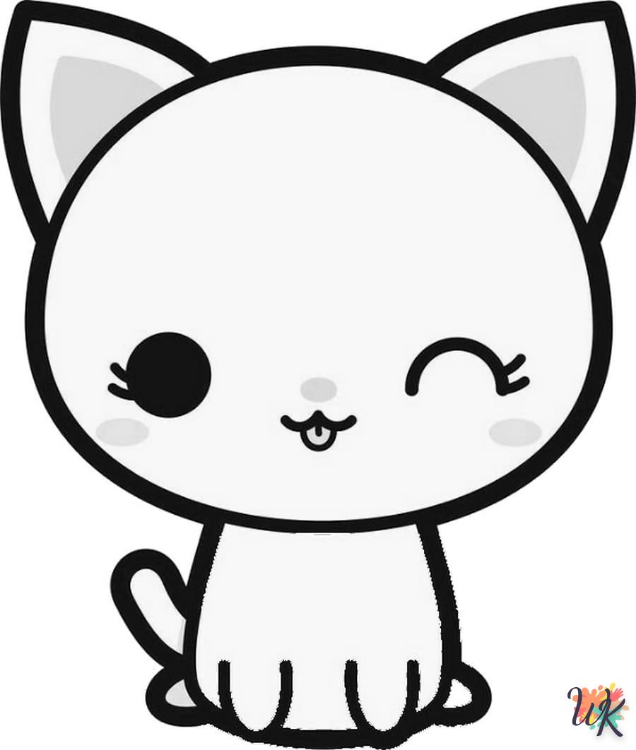 coloriage Kawaii  pour enfants a imprimer