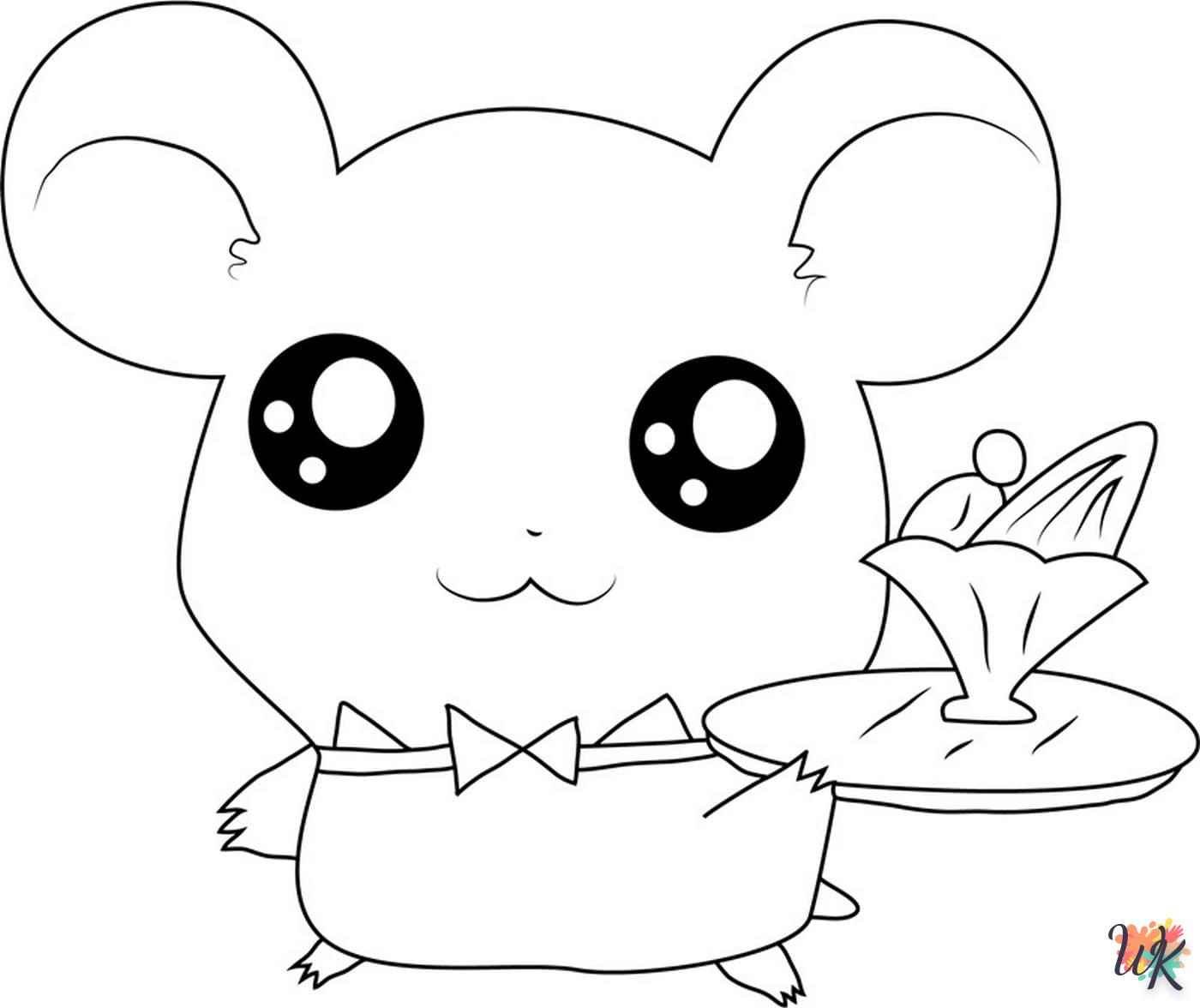 coloriage Kawaii  à colorier en ligne gratuit