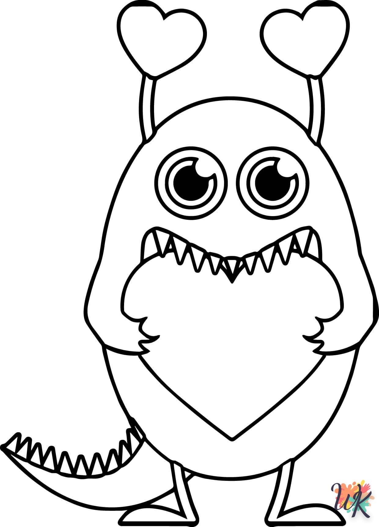 coloriage Kawaii  enfant à imprimer pdf