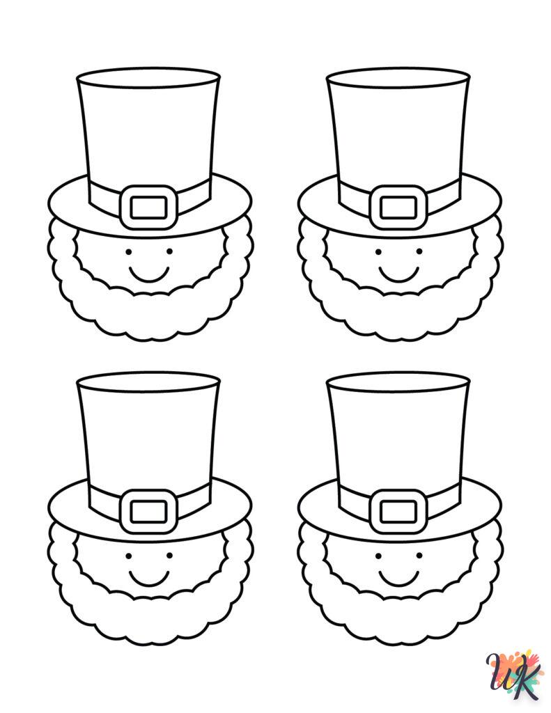 activité coloriage Leprechaun  en ligne