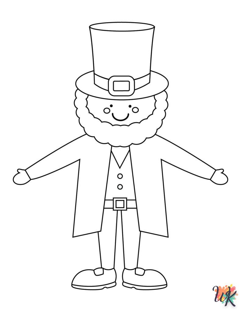 coloriage Leprechaun  a imprimer enfant 10 ans