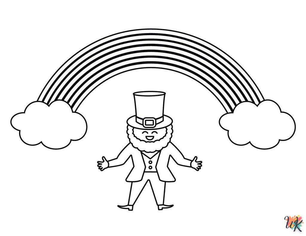 coloriage Leprechaun  à colorier en ligne gratuit