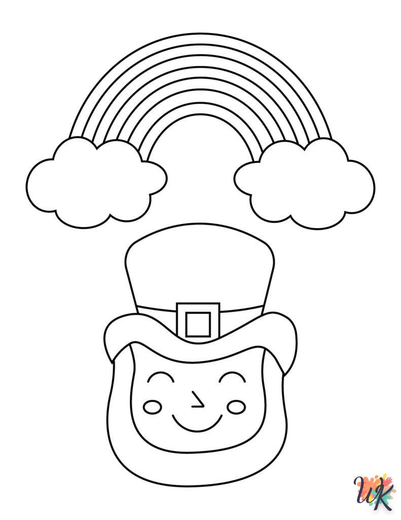 coloriage Leprechaun  a imprimer