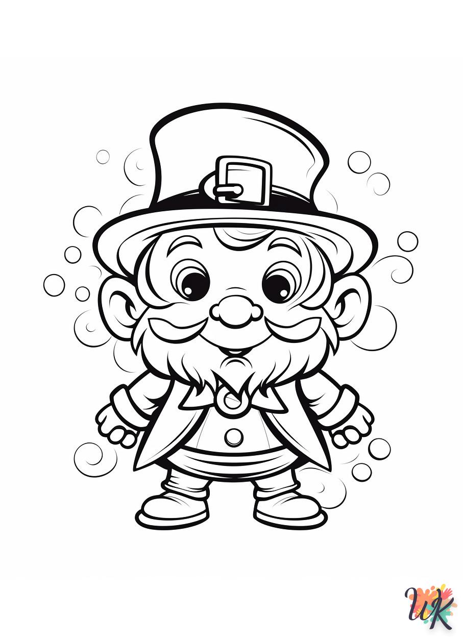 coloriage Leprechaun  à colorier en ligne gratuit