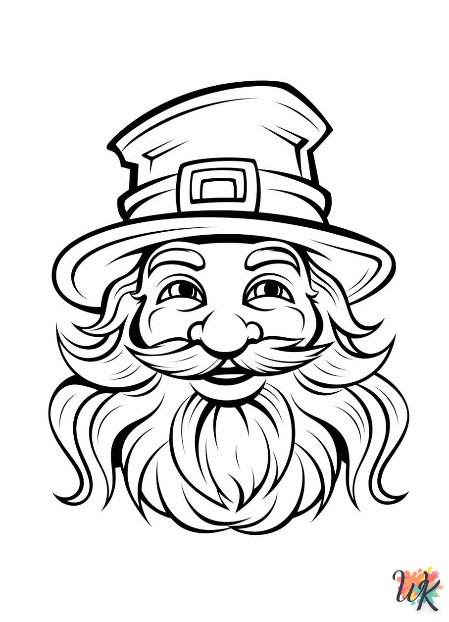 coloriage Leprechaun  gratuit à imprimer