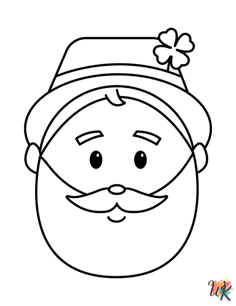 coloriage Leprechaun  à imprimer pour enfant de 9 ans