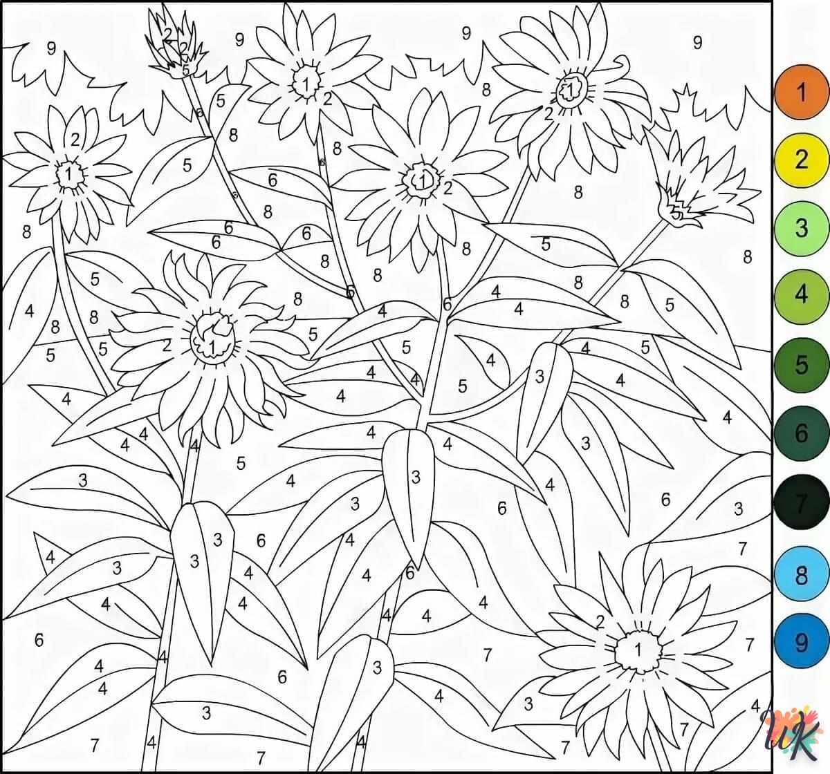 coloriage Magique  à imprimer a4