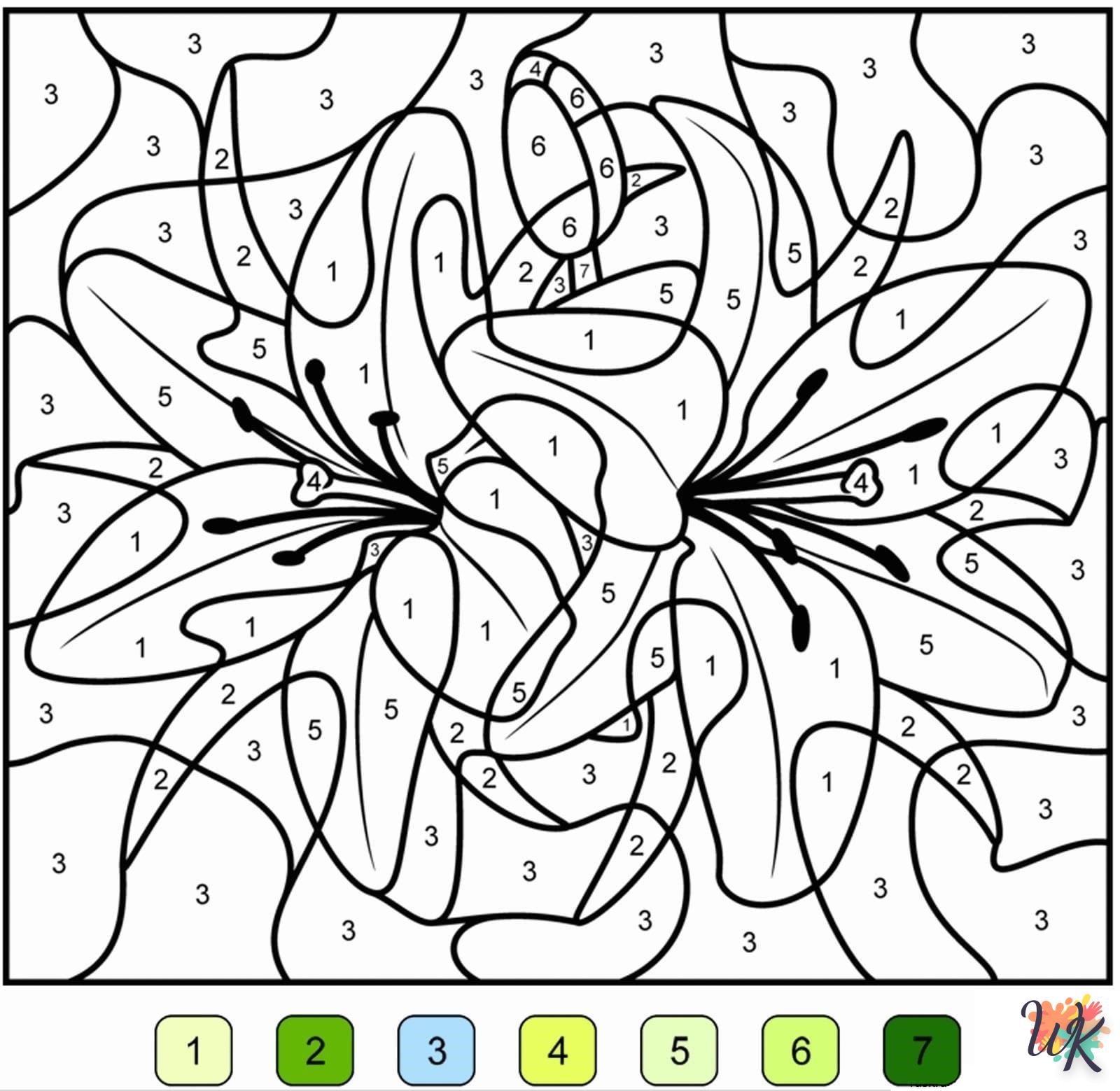 coloriage Magique  magique à faire en ligne