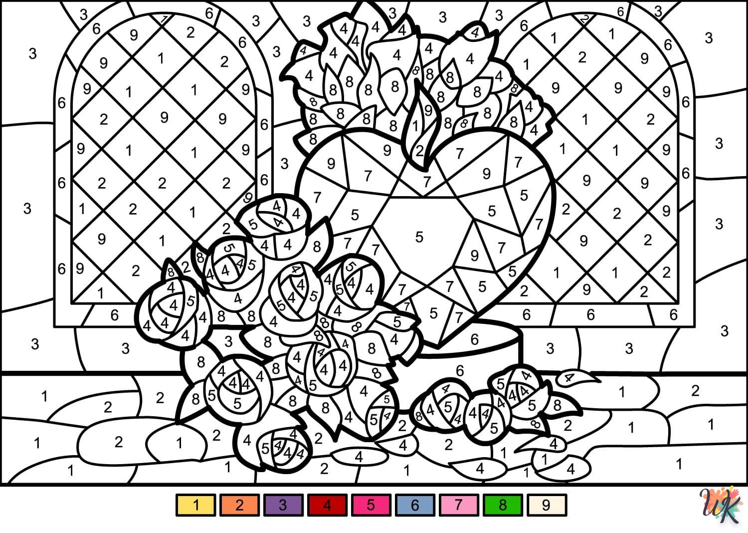 coloriage Magique  enfant à imprimer