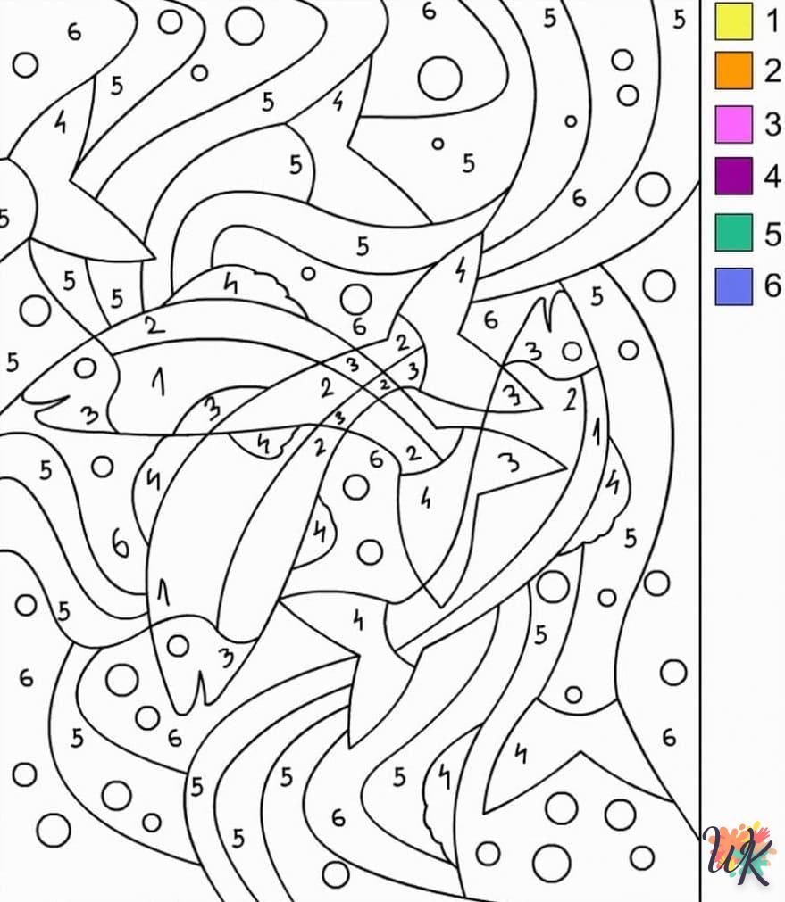 coloriage Magique  à imprimer pdf gratuit