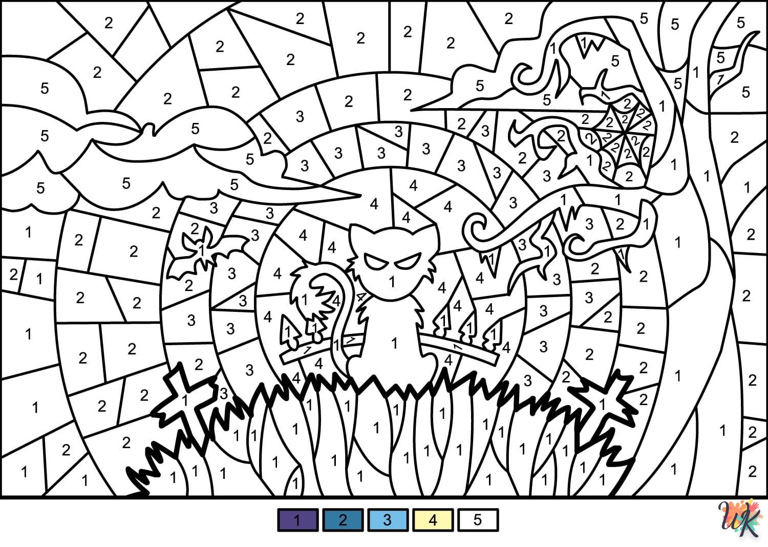 coloriage Magique  de pour enfants