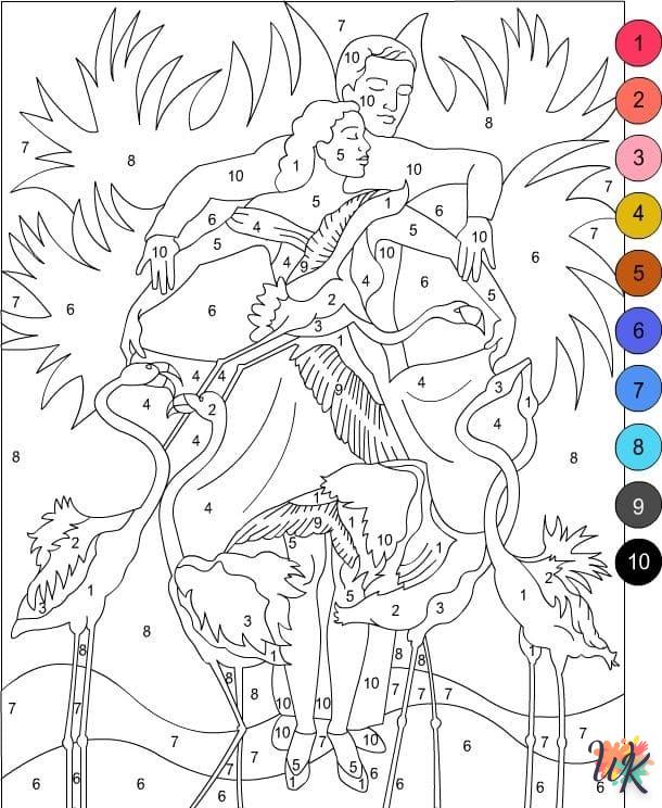 coloriage Magique  à imprimer gratuit