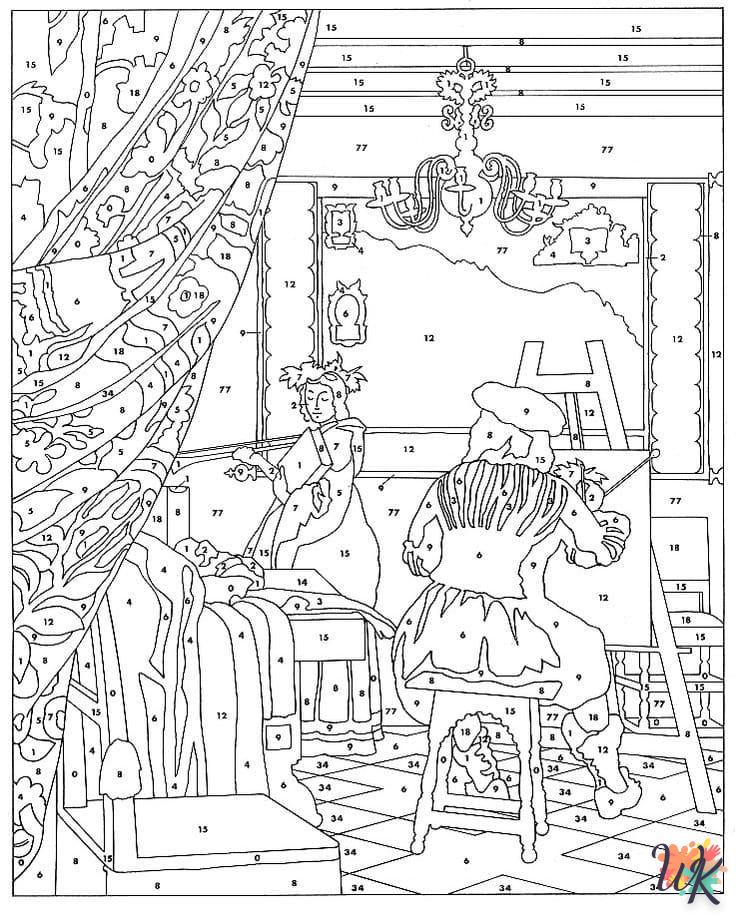 a imprimer coloriage Magique  gratuit