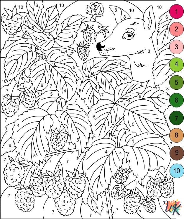 coloriage Magique  pour enfant de 8 ans