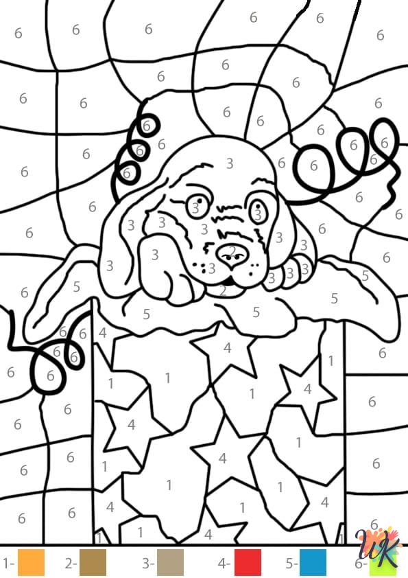 coloriage Magique  a imprimer gratuitement