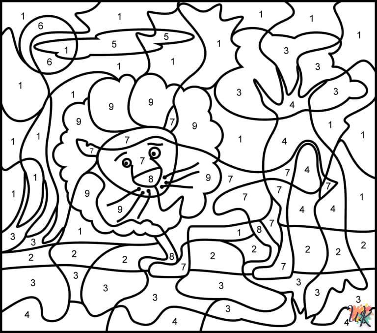 coloriage Magique  à imprimer pdf