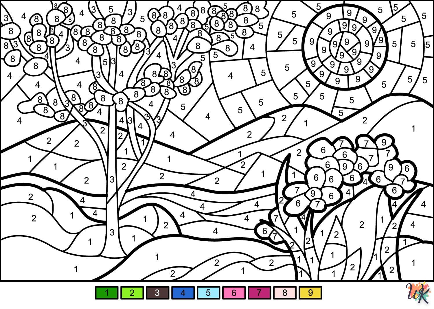 coloriage Magique  educatif pour enfant