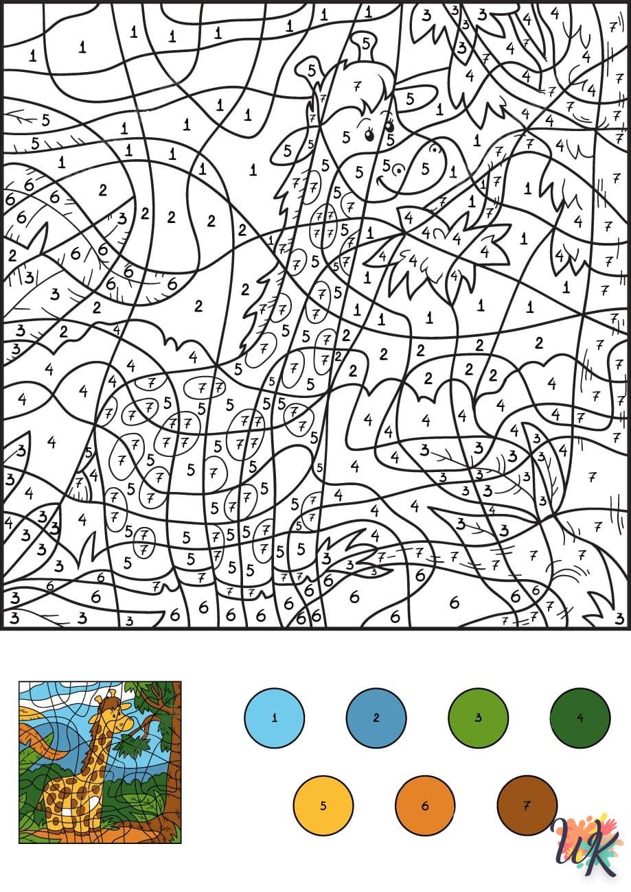 coloriage Magique  pour primaire